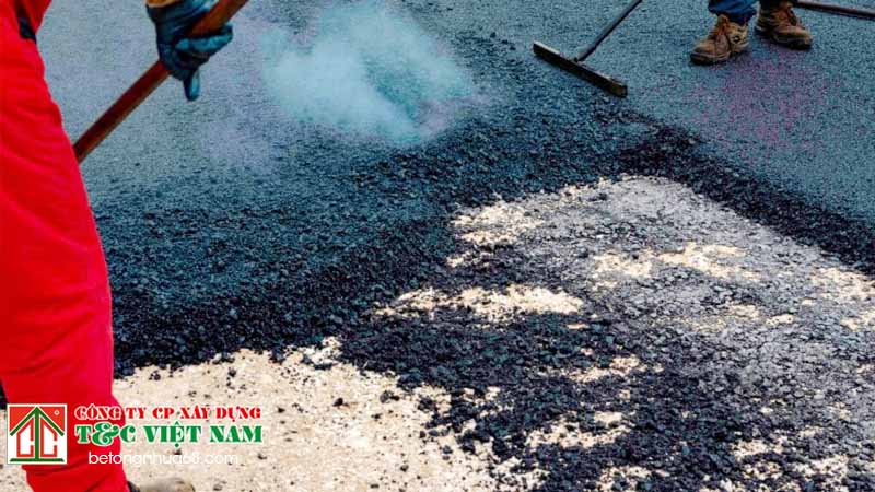 Đơn giá thi công thảm bê tông nhựa nóng ở hà nội la bao nhiêu