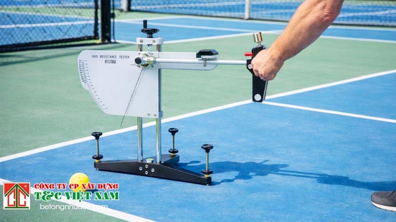 Biện pháp kiểm tra chất lượng mặt sân Pickleball đạt tiêu chuẩn