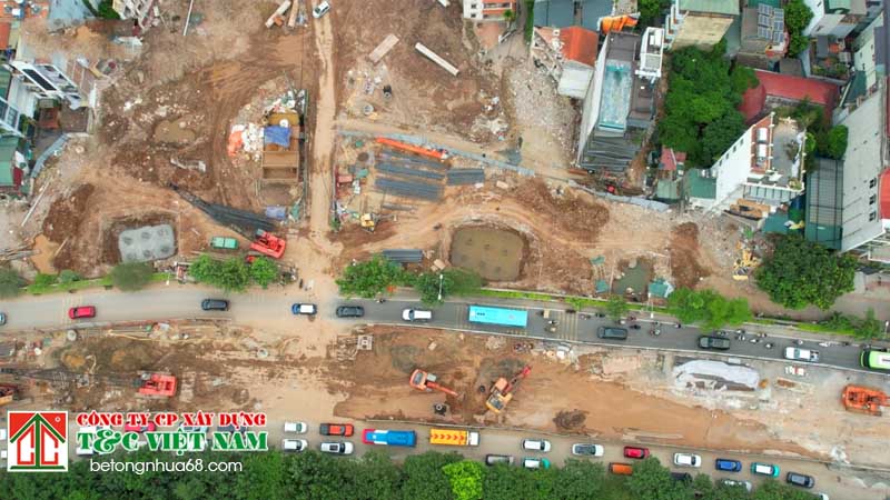 Tổng quát về mặt bằng thi công