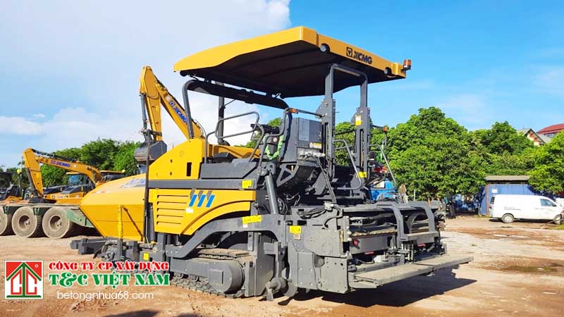 Phân loại máy rải bê tông nhựa nóng phổ biến hiện nay