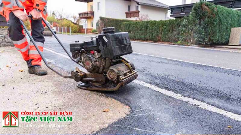 Thi công rải thảm nhựa đường phường lĩnh nam Góp phần xây dựng môi trường sống hiện đại tại Hà Nội
