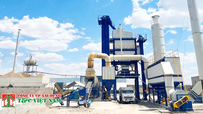 Những yếu tố quyết định giá trạm trộn bê tông nhựa nóng