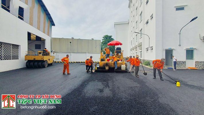 Dịch vụ thi công bê tông nhựa nóng tại Láng trọn gói chất lượng