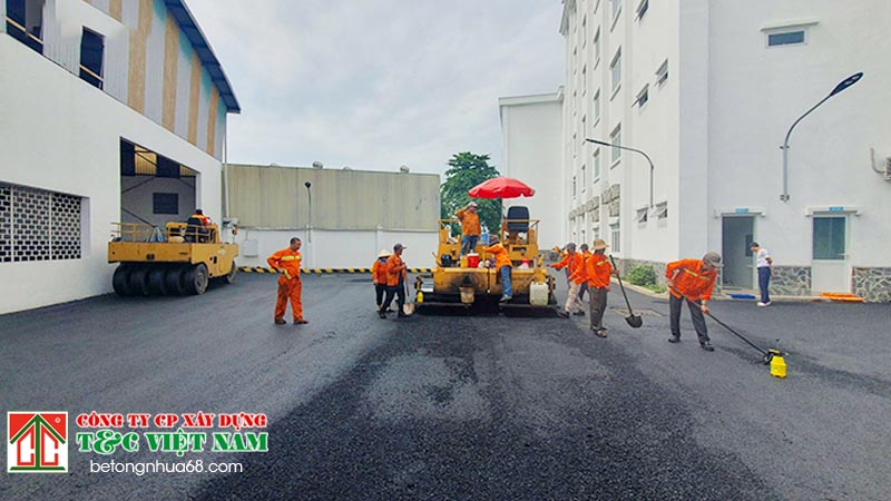 Dịch vụ thi công bê tông nhựa nóng tại Láng trọn gói chất lượng