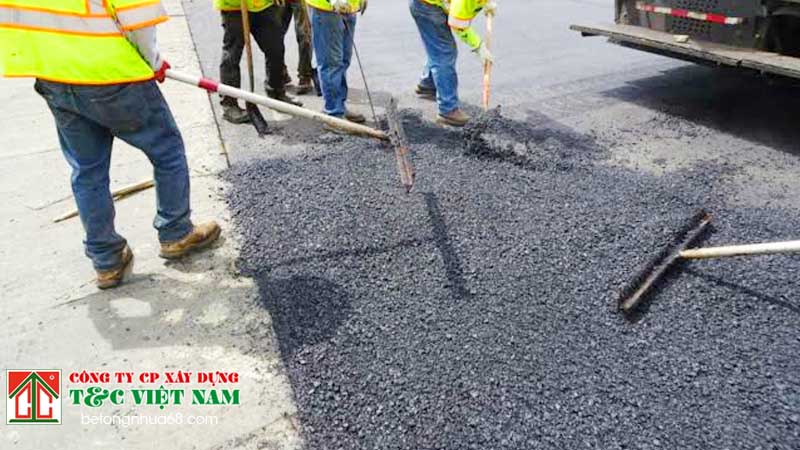 Tổng quan về dây chuyền thảm bê tông nhựa trong xây dựng mặt đường