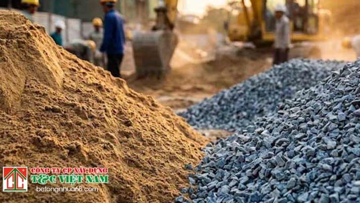 Giá đá và cốt liệu – yếu tố quan trọng với bê tông nhựa