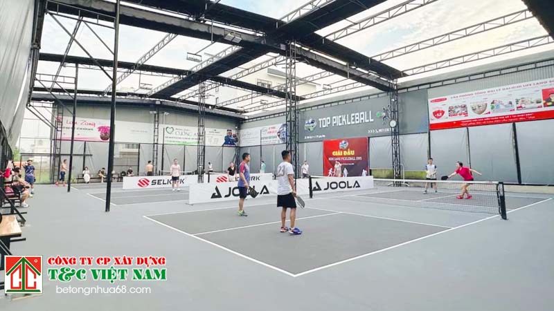 Câu hỏi thường gặp về thi công sân Pickleball
