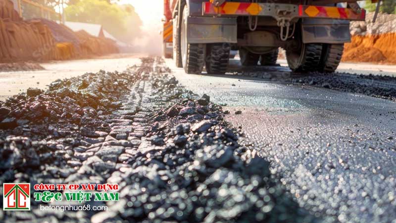 Đội ngũ kỹ thuật thảm bê tông nhựa Asphalt phường Hồng Hà có kinh nghiệm