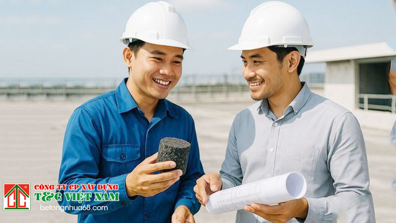 Quy trình sử dụng nhựa lỏng RC70 cơ bản
