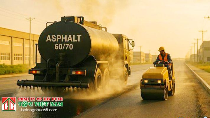 Phương pháp xác định định mức nhũ tương CSS khi thi công thảm bê tông nhựa nóng