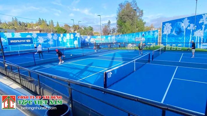 Báo giá thi công sân Pickleball trọn gói tại miền Bắc