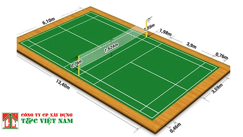 Quy trình kẻ vạch sân Pickleball đúng kỹ thuật