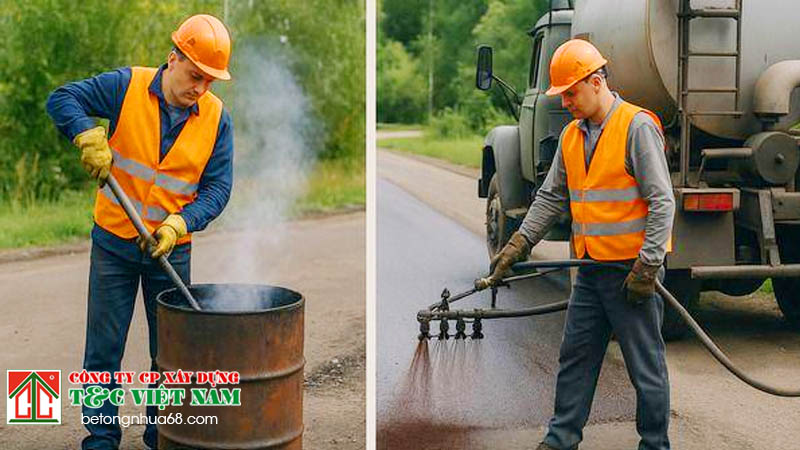 Tại sao cần xác định đúng hàm lượng nhũ tương nhựa đường CSS?