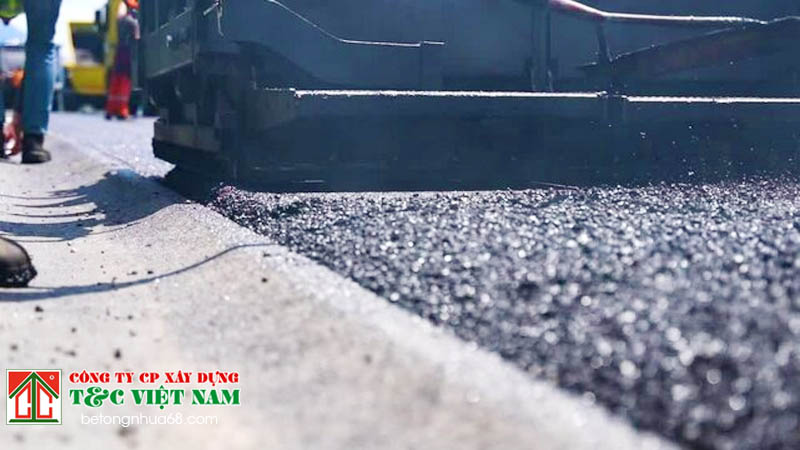 Quy trình thi công thảm bê tông nhựa nóng ở miền Bắc T&C Việt Nam