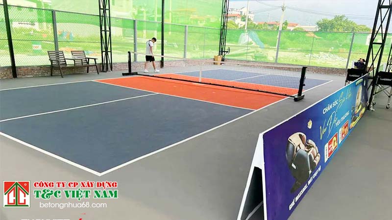Các bước thi công hệ thống thoát nước cho sân Pickleball đúng kỹ thuật