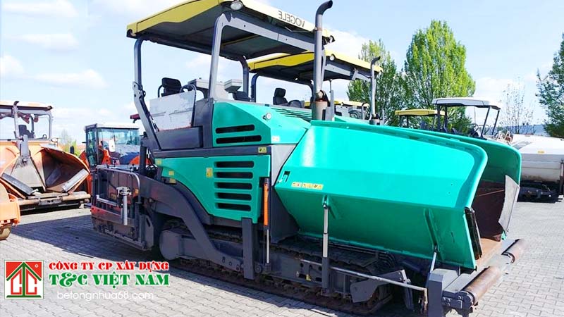 Bảng so sánh các thương hiệu máy rải nhựa đường