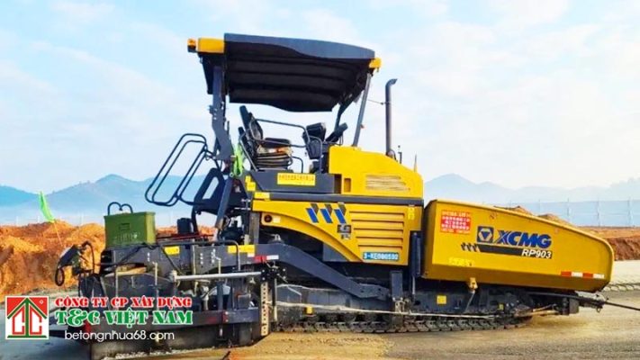 Lưu ý khi vận hành máy rải nhựa đường