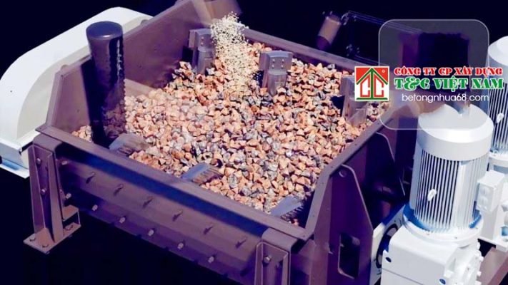 sự khác biệt về nguyên lý hoạt động của trạm trộn bê tông nhựa nóng dạng batch và drum