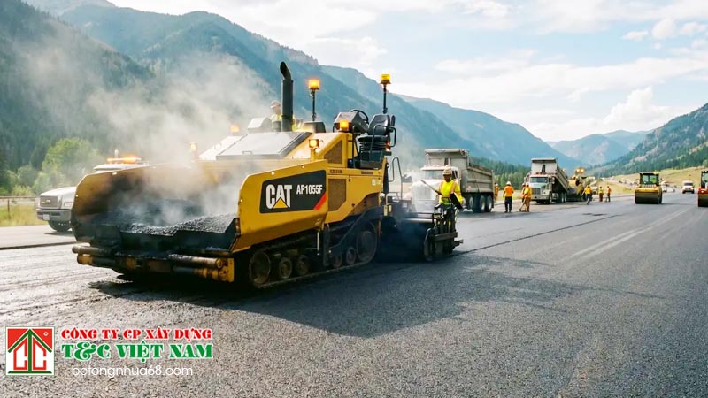 So sánh chi tiết các thương hiệu máy rải nhựa đường
