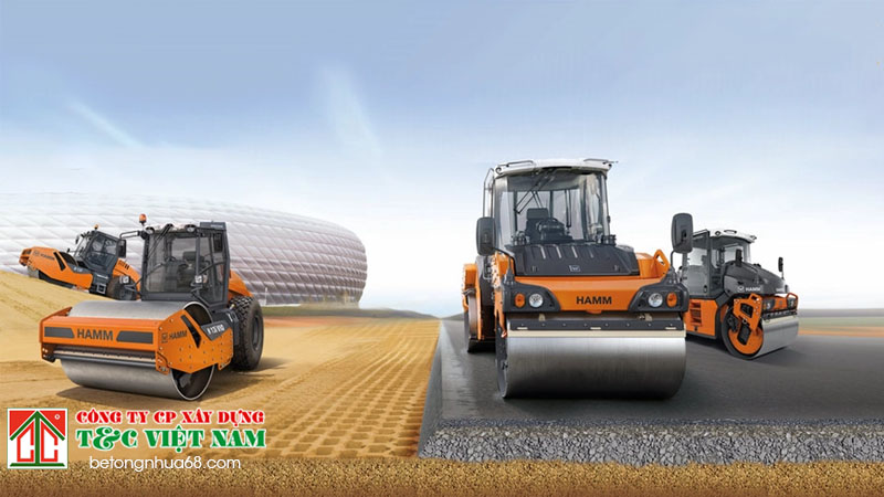 Đặc tính và ứng dụng các dòng xe lu
