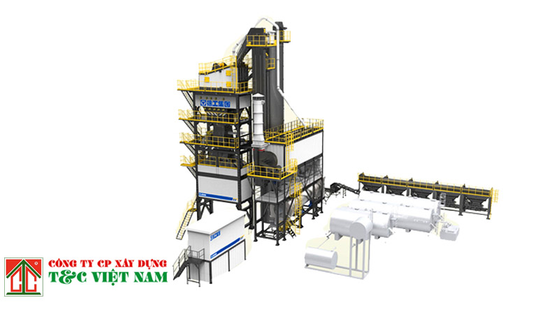 Những lưu ý quan trọng khi vận hành trạm trộn bê tông nhựa nóng