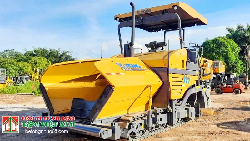 Giới thiệu Tổng quan về máy rải nhựa đường